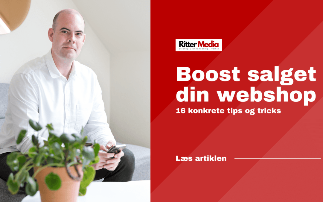 Blogpostbanner: Boost salget i din webshop